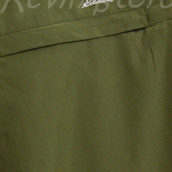 Eddie Bauer ladies GREEN Departure Ankle Pants - Picture 6 of 13